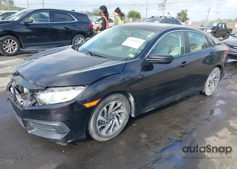 2016 Honda Civic Ex z USA, uszkodzony, nr VIN 19XFC2F75GE063999